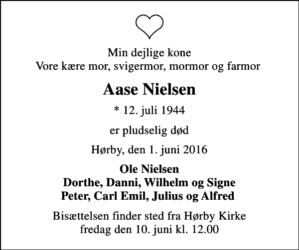 Aase Nielsen : afdÃ¸de.dk