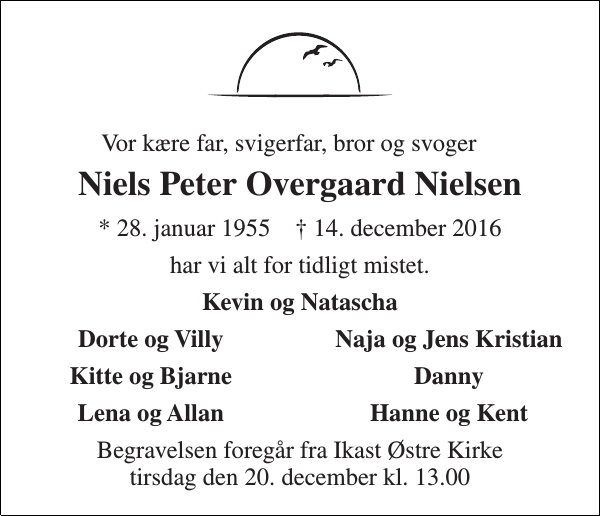 Niels Peter Overgaard Nielsen : afdøde.dk