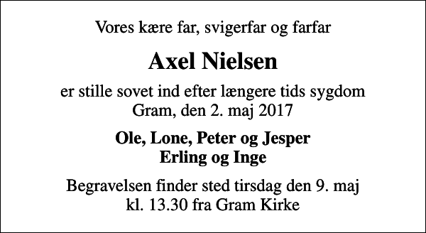 Axel Nielsen : afdÃ¸de.dk