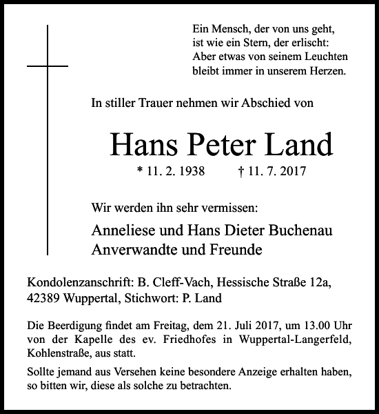 Hans Peter Land Hans Peter Land