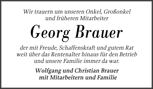 Brauer Gedenken Husumer Nachrichten