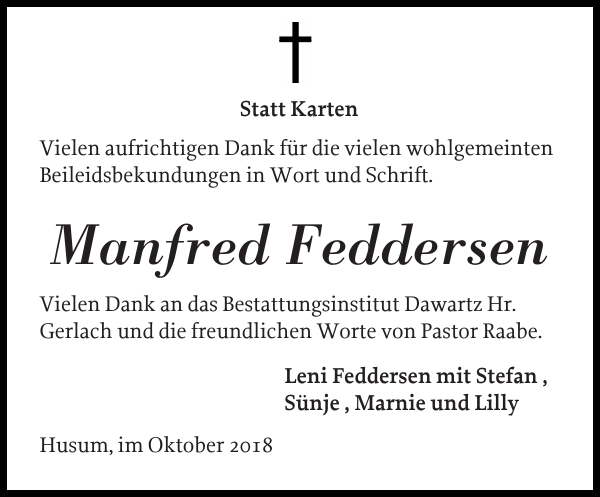 Manfred Feddersen