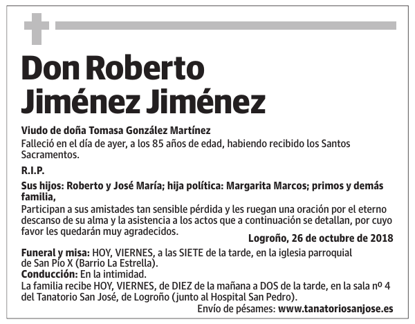 Don Roberto Jiménez Jiménez
