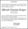 Elfriede Christine Krüger