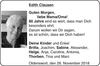 Edith Clausen