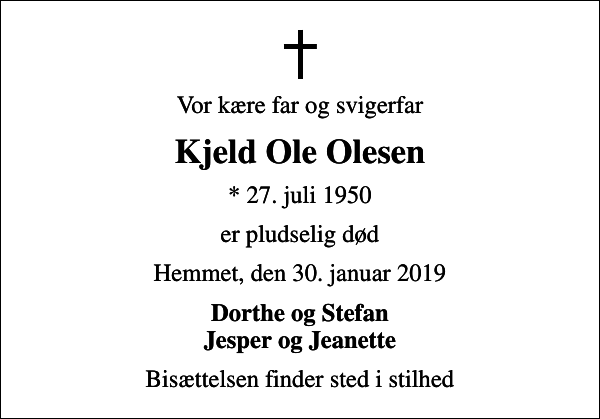Kjeld Ole Olesen afdøde.dk