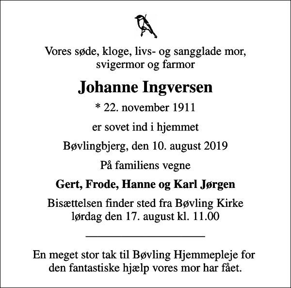 Johanne Ingversen