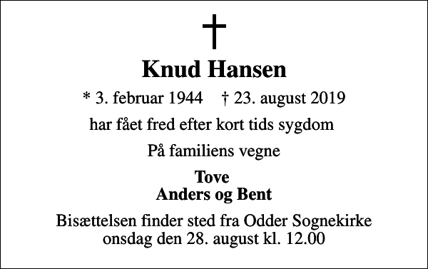 Knud hansen køleanlæg