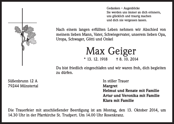 Max Geiger