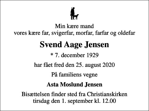 Svend Aage Jensen : afdøde.dk