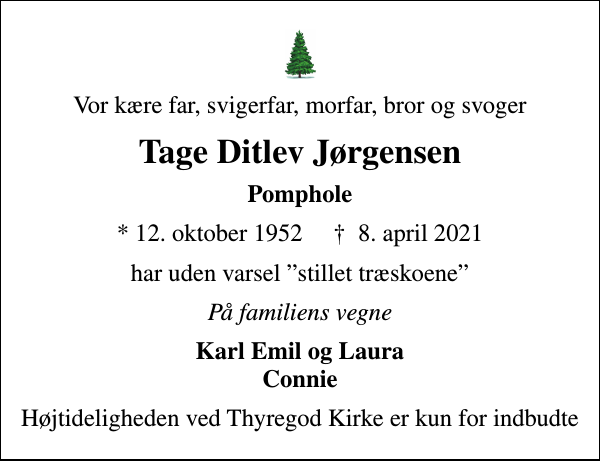 Tage Ditlev Jørgensen afdøde.dk