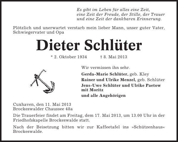 dieter schlueter eth