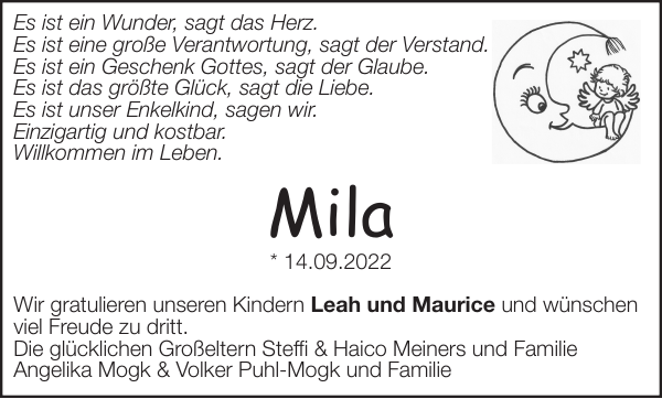 Mila Geburt Stader Tageblatt
