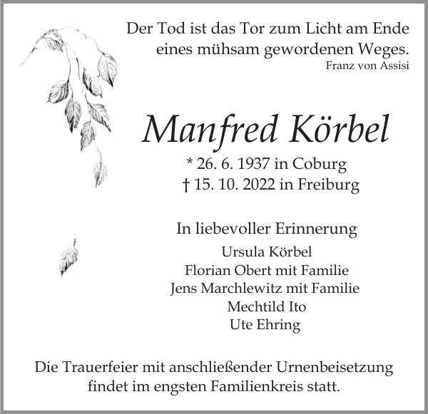 Manfred Körbel