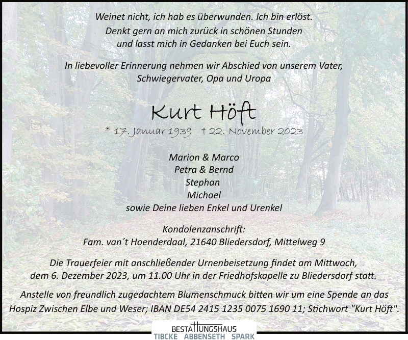 Marion Marco Traueranzeige Stader Tageblatt