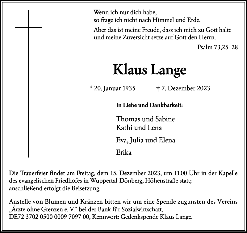 Klaus Lange Traueranzeige Westdeutsche Zeitung klaus-lange-traueranzeige-westdeutsche-zeitung