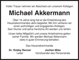 Anzeige für Michael Akkermann