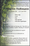 Anzeige für Martin Holtmann