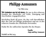 Anzeige für Philipp Asmussen
