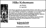 Anzeige für Hilke Koltermann