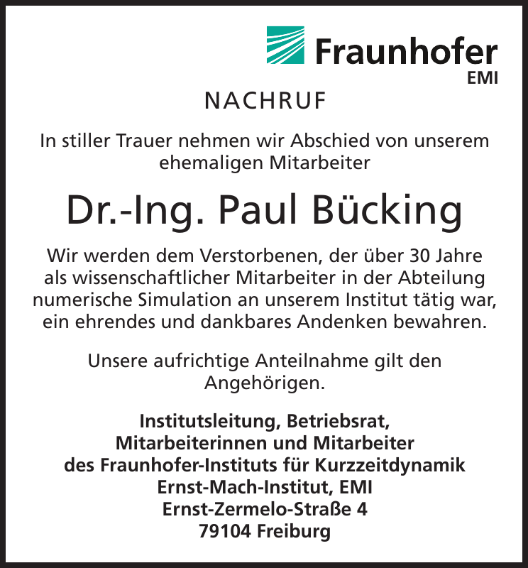 Paul Bücking