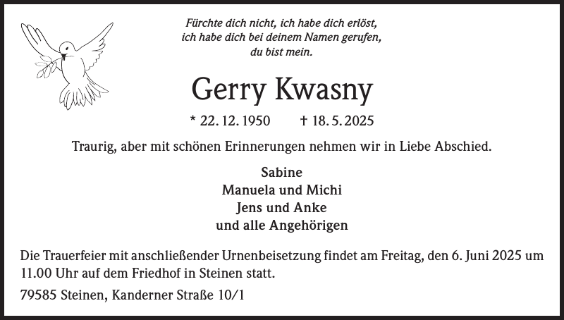 Gerry Kwasny