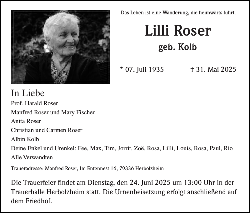 Lilli Roser