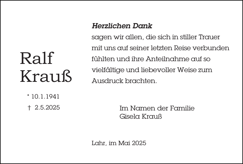 Ralf Krauß
