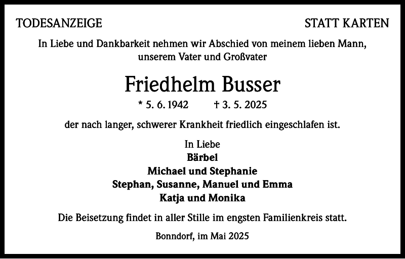 Friedhelm Busser