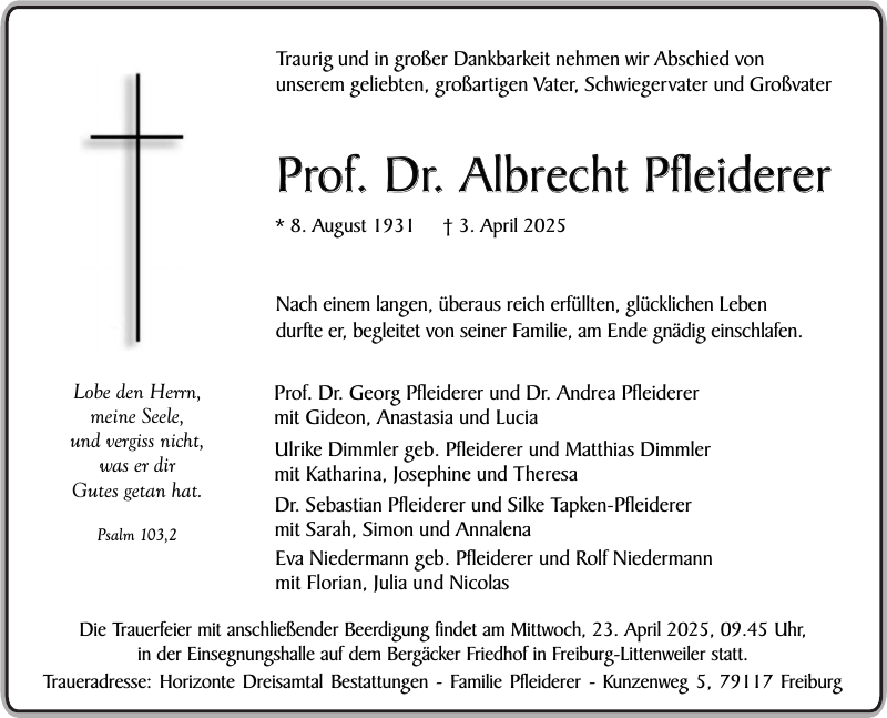 Albrecht Pfleiderer