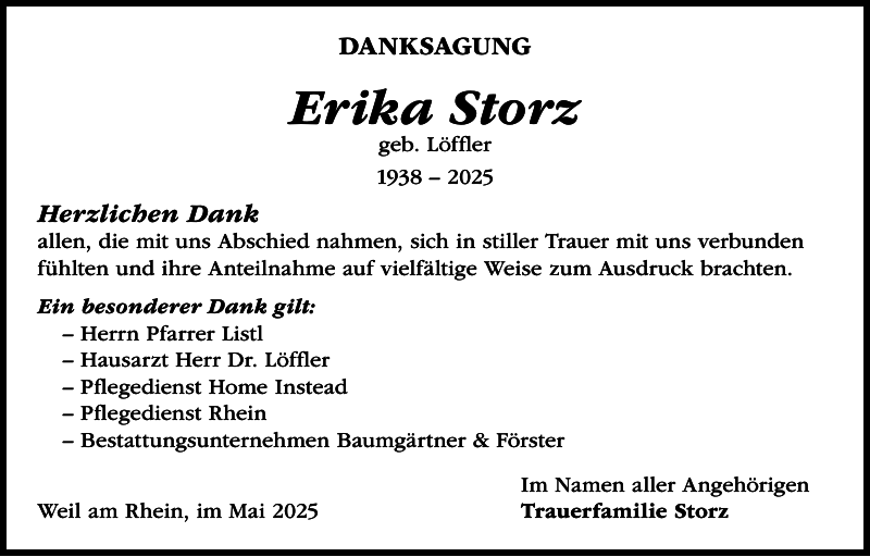 Erika Storz