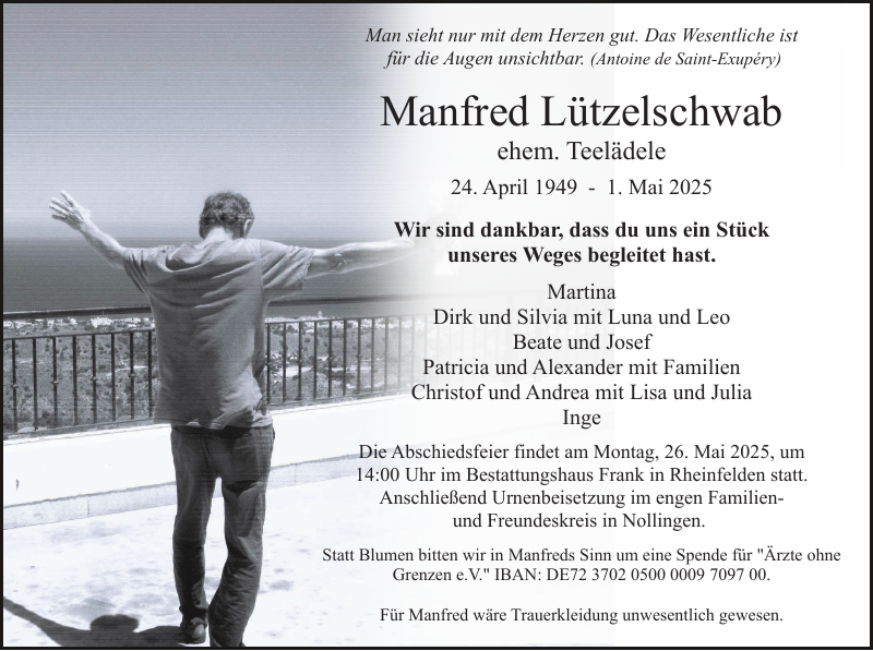 Manfred Lützelschwab