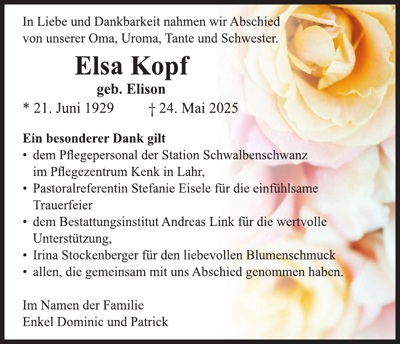 Elsa Kopf