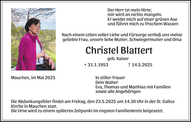 Christel Blattert