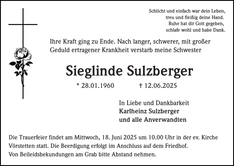 Sieglinde Sulzberger