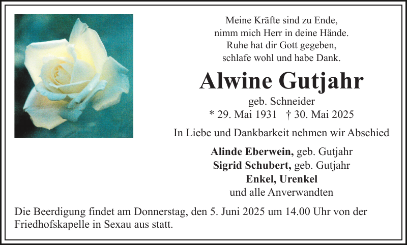 Alwine Gutjahr