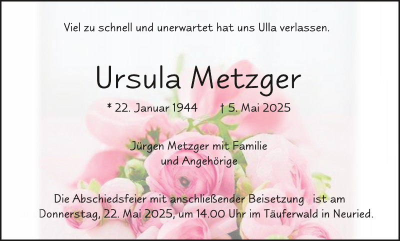 Ursula Metzger