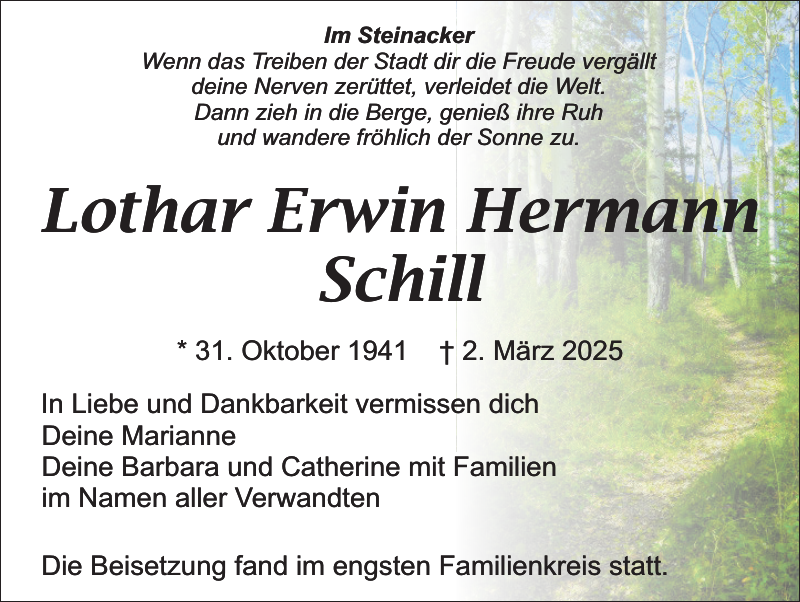 Lothar Erwin Hermann Schill